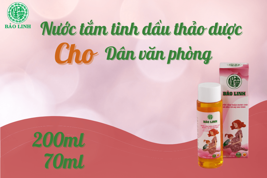 Nước tắm mẹ sau sinh