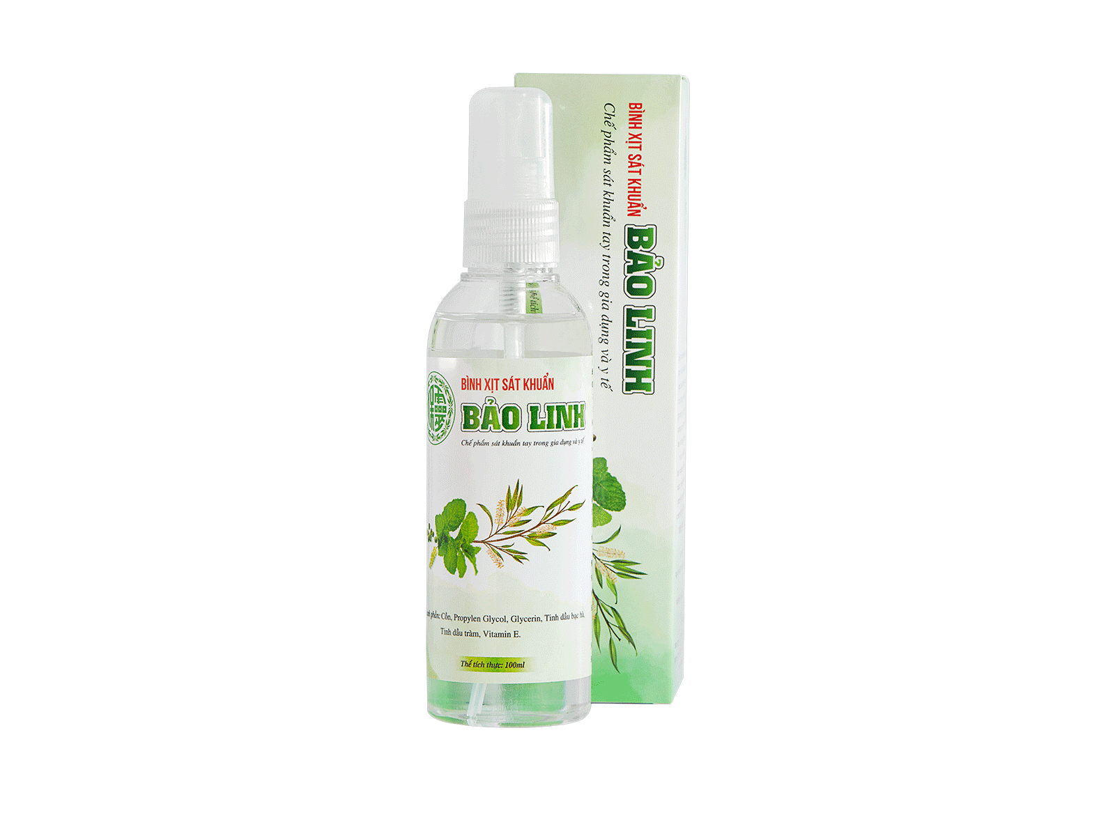 Xịt sát khuẩn bằng tinh dầu tràm không lo kích ứng và nuôi dưỡng da mềm mại