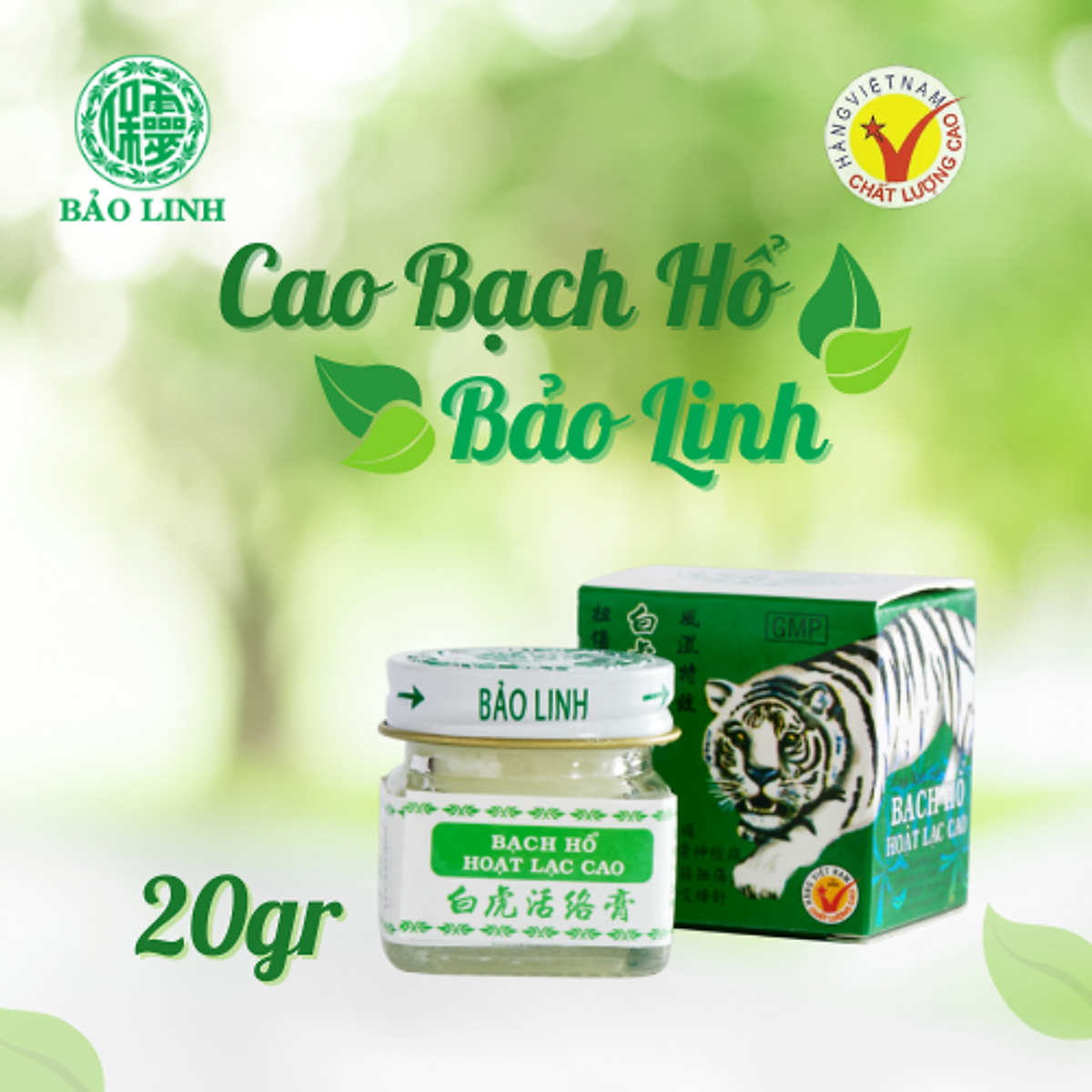 Cao xoa bóp bạch hổ hoạt lạc cao